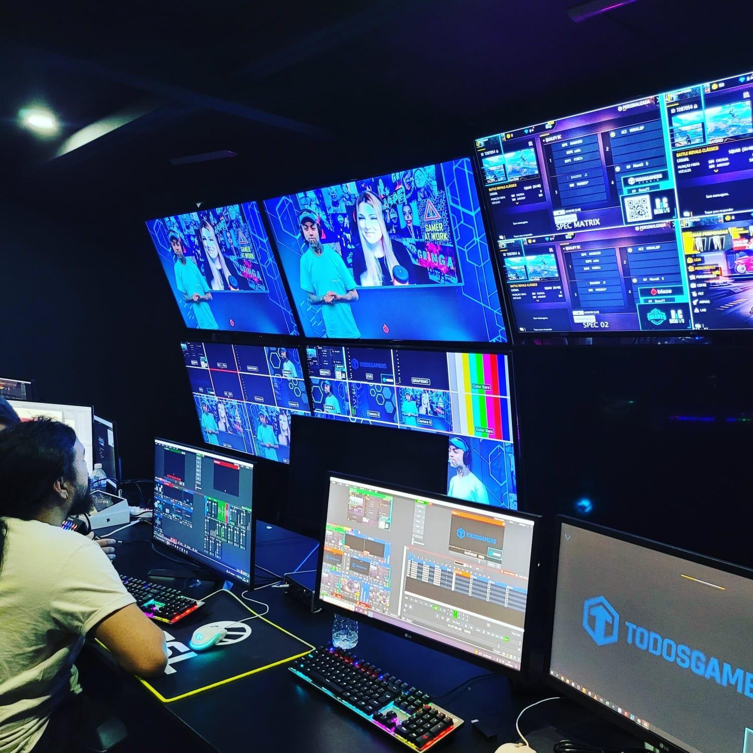 Allestimento broadcast in loco
