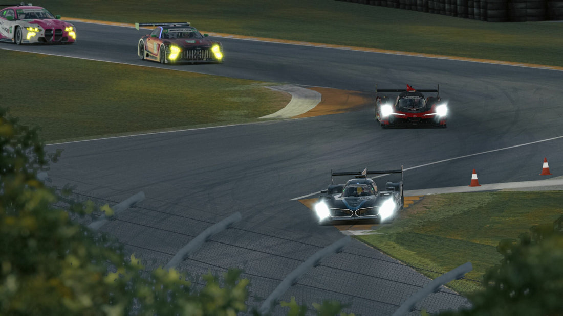 Issues, Incidents compound Hours 4 – 6 of the 2024 iRacing Daytona 24 Hour.