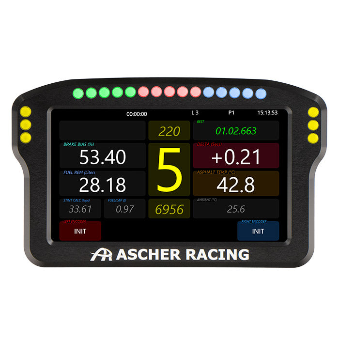 Ascher Racing Dashboard 5"