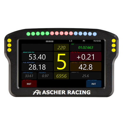 Ascher Racing Dashboard 5"