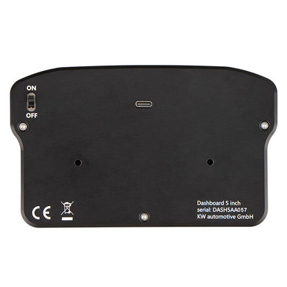 Ascher Racing Dashboard 5"