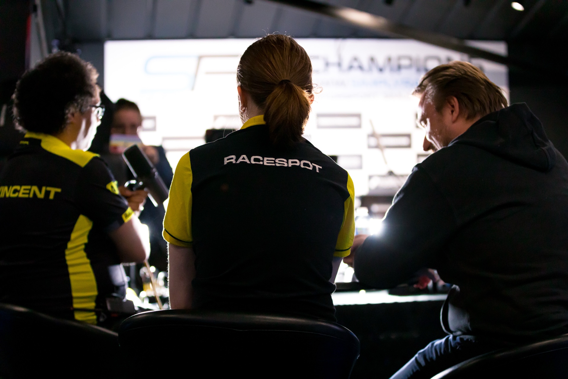 Racespot team at event